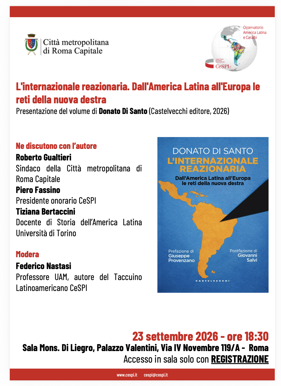 L'internazionale reazionaria. Dall'America Latina all'Europa le reti della nuova destra